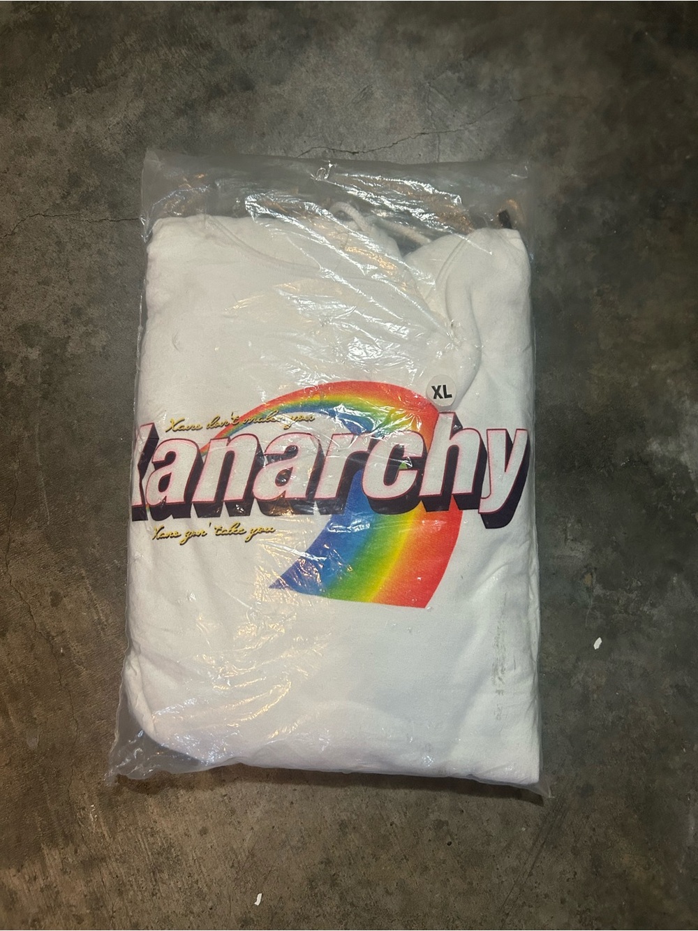 Xanarchy Skittles Logo Hoodie - XL